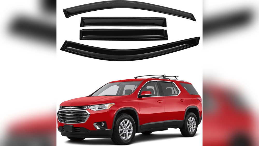 window rain guards for chevrolet traverse