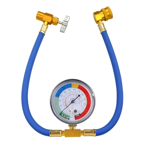 Ford Fusion R134a refrigerant recharge kit hose