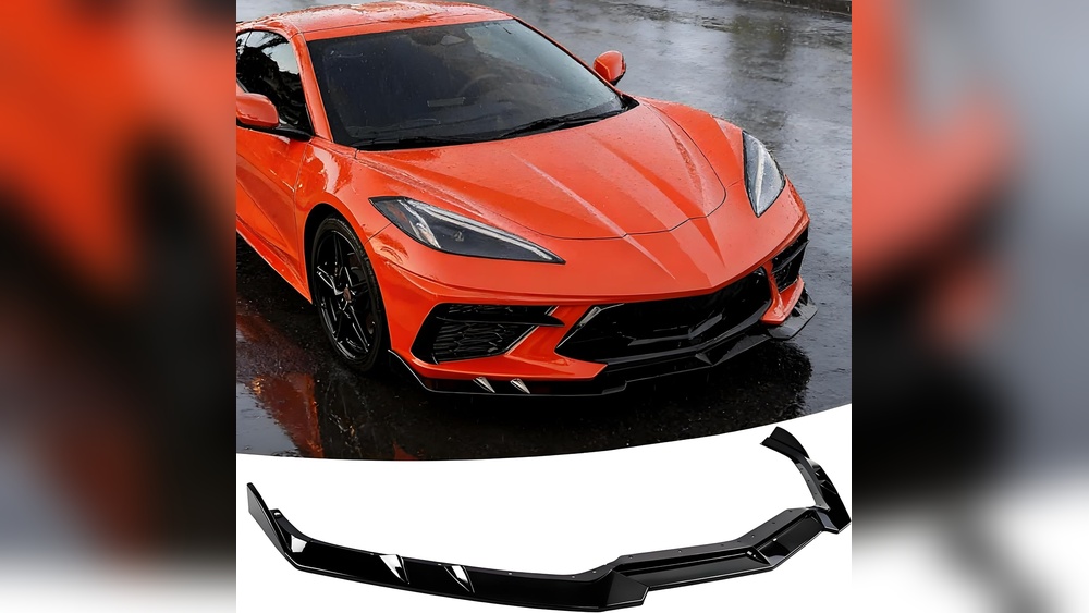 front splitter for c8 corvette