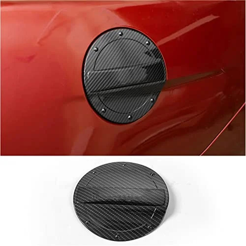 Fuel door cover for Ford Mustang