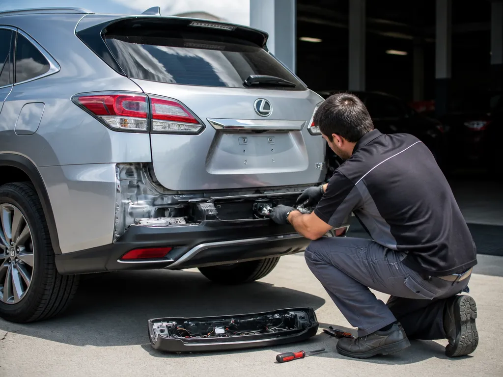 how to fix parking sensor Lexus RX 350