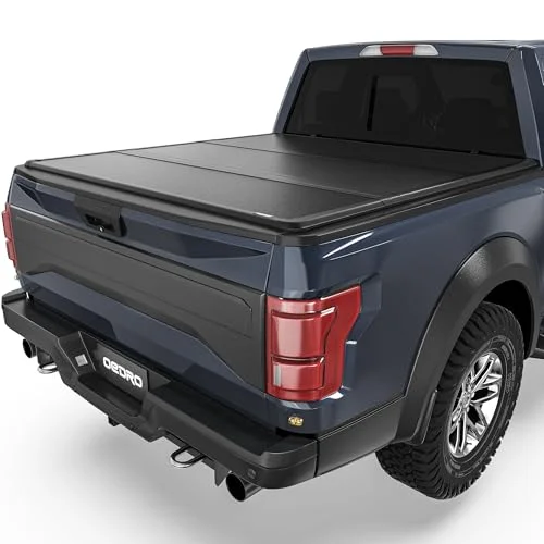 OEDRO Hard Tri-Fold Tonneau Cover for Ford F-150