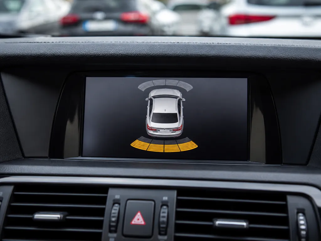parking sensor error message