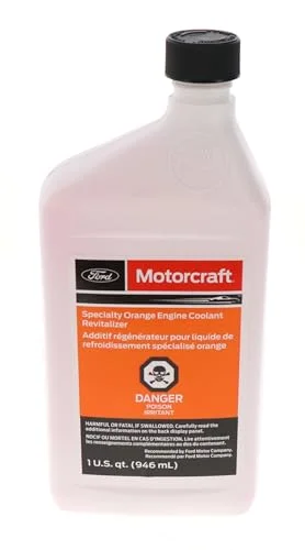 pre-diluted engine coolant antifreeze orange Ford Fusion