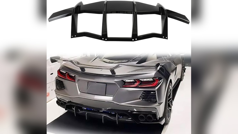 rear diffuser for c8 corvette