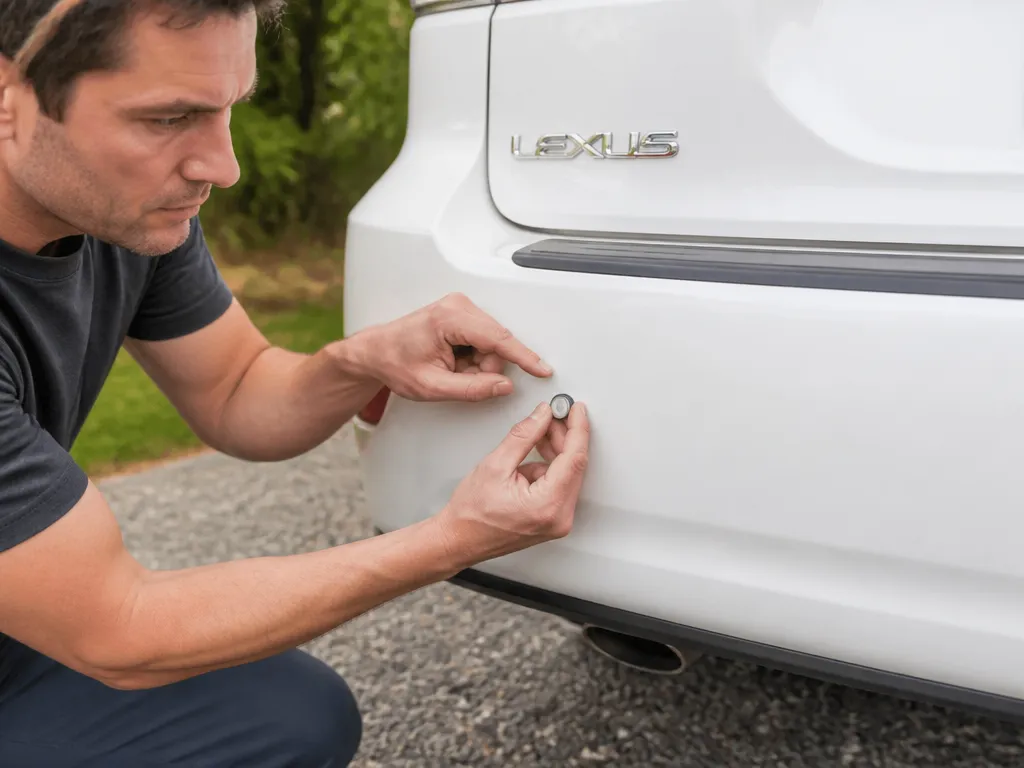 Start With the Sensor Faces - how to fix parking sensor Lexus RX 350