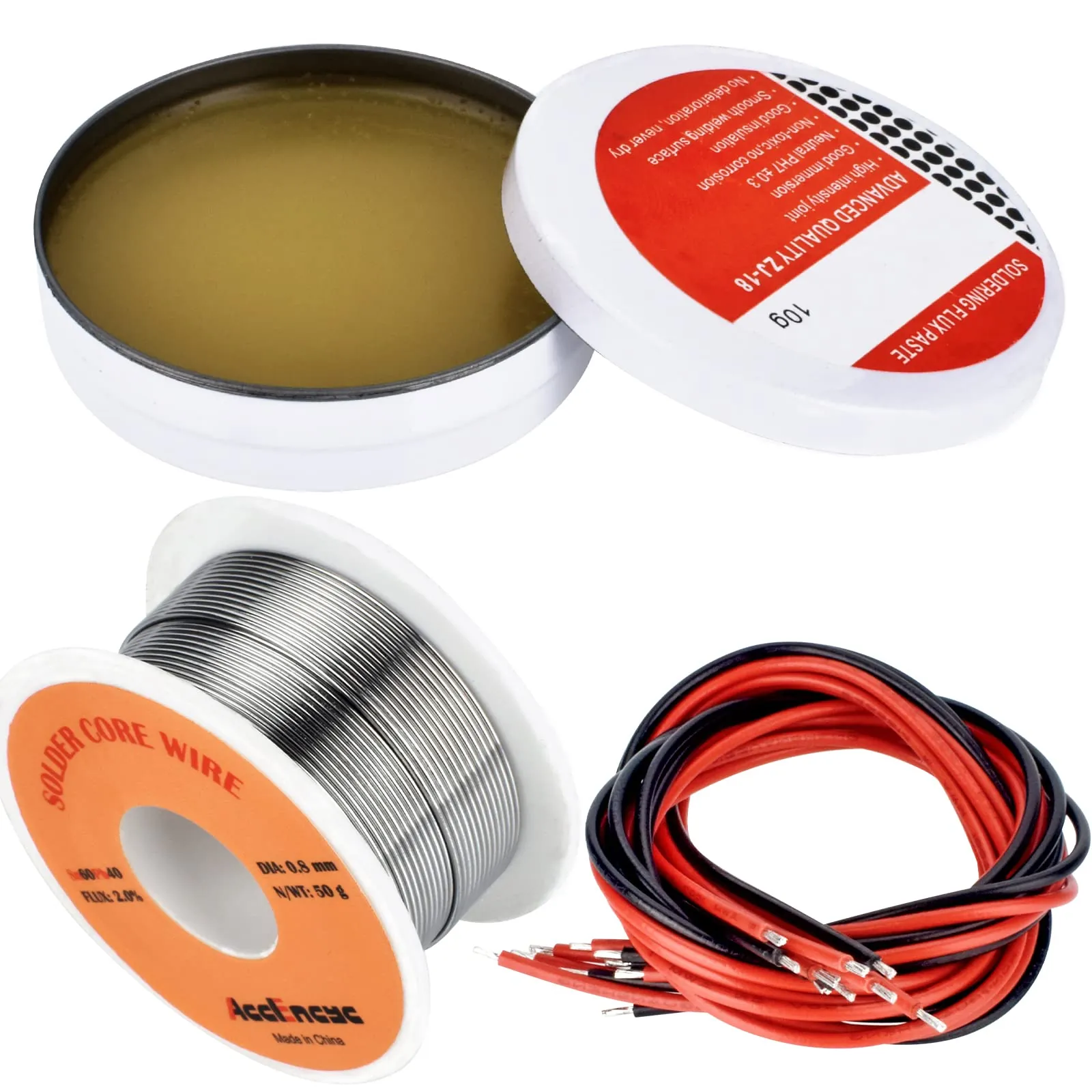 Hands soldering an automotive wire splice with flux under a dashboard